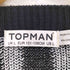 トップマン TOPMAN UK製 ジオメトリック アクリルニット セーター メンズ JPN:L